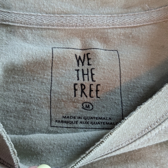 We The Free Light Green Cropped Tee - Picture 8 of 11